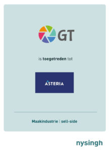 GT-Etiketten sluit zich aan bij Asteria Group