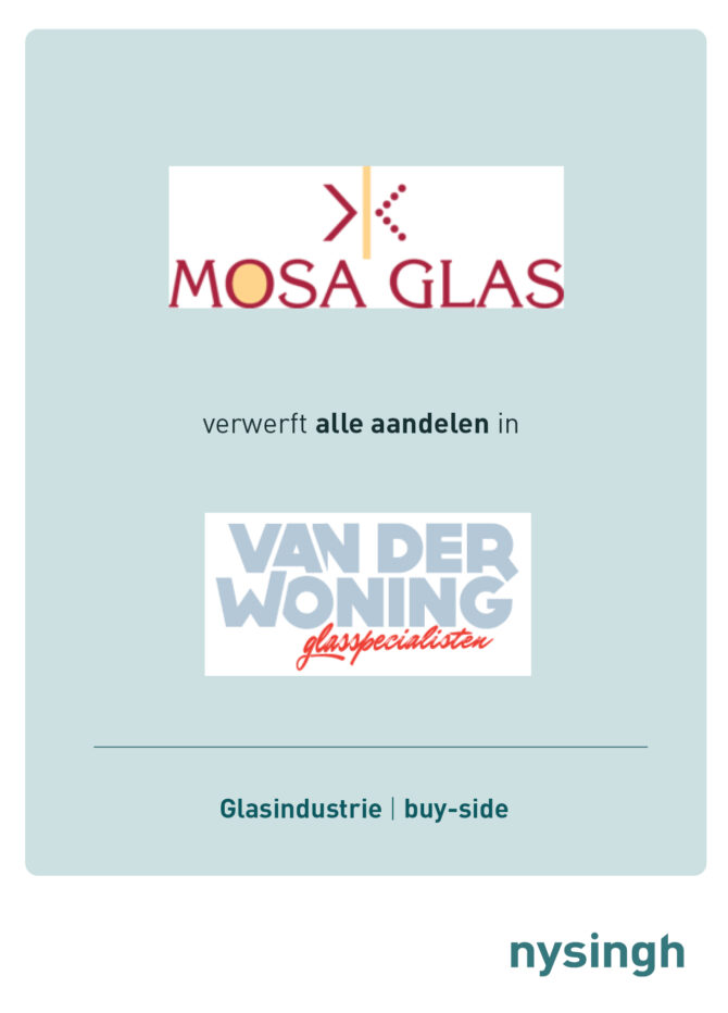 Mosa Glas L.H. Van Der Woning Glas Mosa Glas L.H. Van Der Woning Glas